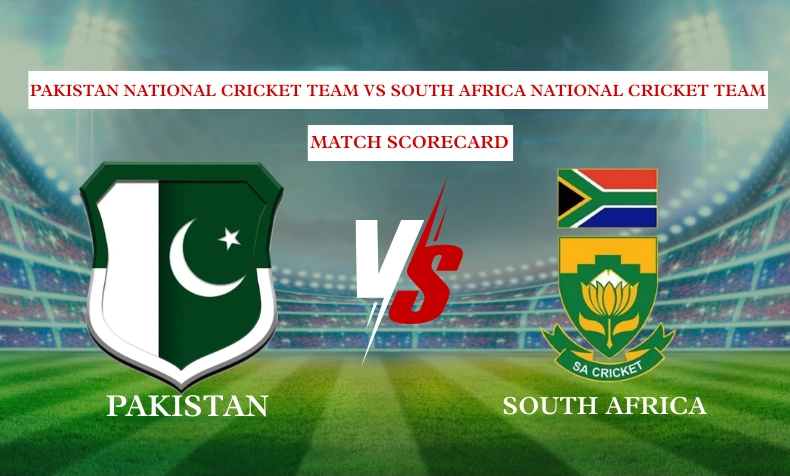 pakistan national cricket team vs south africa national cricket team match scorecard