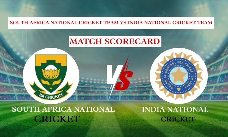 south africa national cricket team vs india national cricket team match scorecard