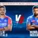mumbai indians vs delhi capitals match scorecard