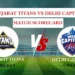 gujarat titans vs delhi capitals match scorecard