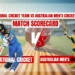 india national cricket team vs australian men’s cricket team match scorecard