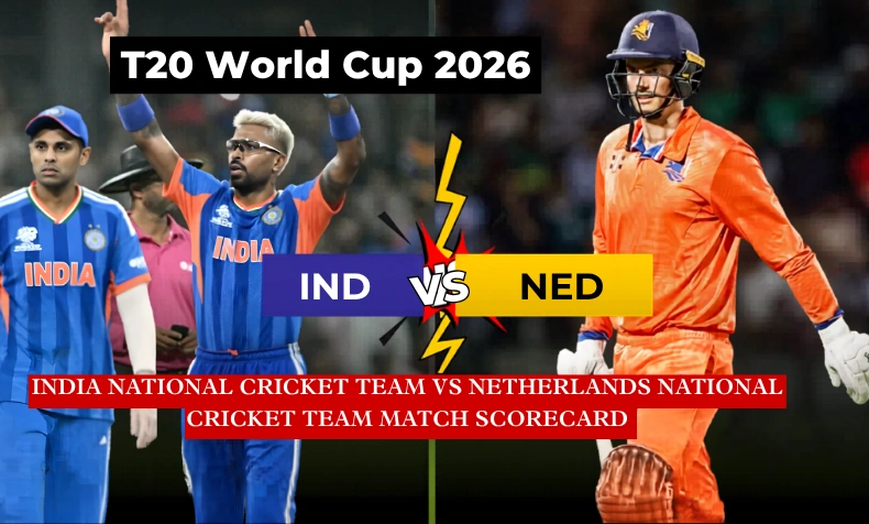 india national cricket team vs Netherlands national cricket team match scorecard