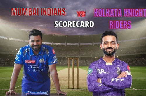 Mumbai Indians Vs Kolkata Knight Riders Match Scorecard