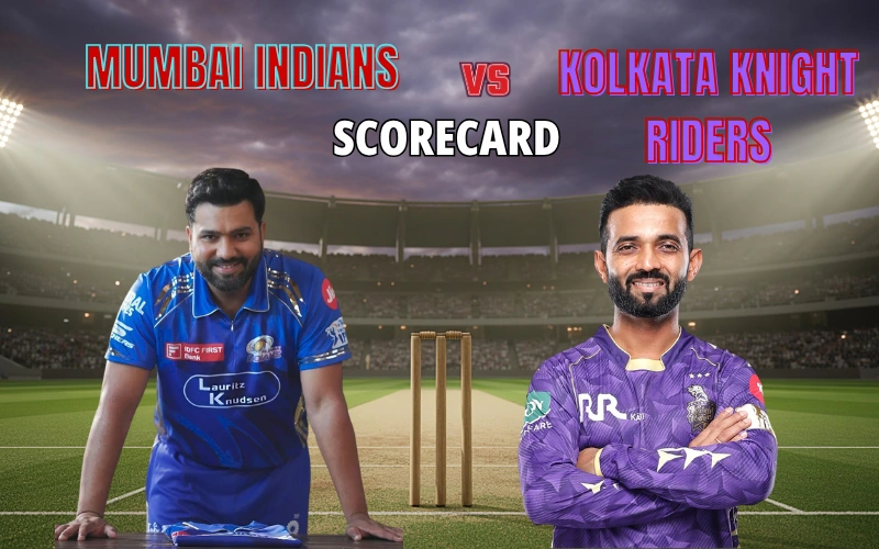 Mumbai Indians Vs Kolkata Knight Riders Match Scorecard