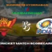 Sunrisers Hyderabad Vs Mumbai Indians Match Scorecard