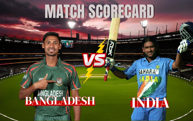 Bangladesh National Cricket Team Vs India National Cricket Team Match Scorecard
