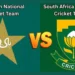 South Africa National Cricket Team vs Pakistan National Cricket Team Match Scorecard